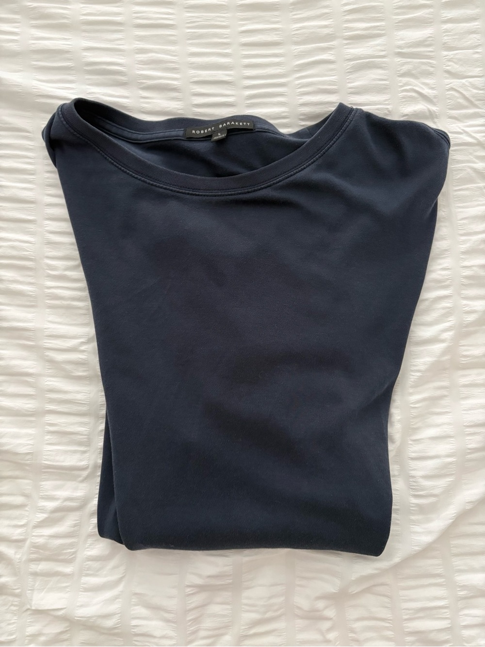 Robert Barakett Men's Navy Short Sleeve Crewneck Tee